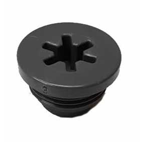 Autotrol 1000269 Injector Cap with O-Ring for for 255, 263, 268, 278 Logix Valves and 367 and 368 peanut valves