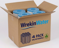 PL0.5-10BB 4½in x 9¾in - 0.5 micron Jumbo High Flow Polyester Pleated Sediment Filters - Box of 4