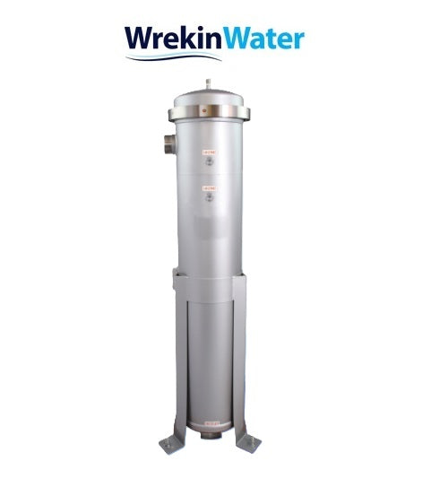 Size 2 - 600 Lpm : Wrekin Water INOX CORE Bag Housing Stainless Steel 2" BSPT-M