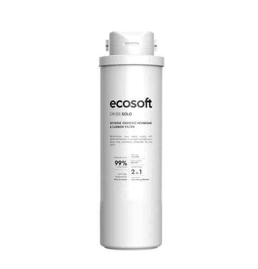 Ecosoft CROSS Solo: Replacement Cartridge - Combined Membrane & Carbon 2 in 1