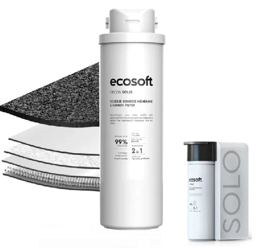 Ecosoft CROSS Solo: Replacement Cartridge - Combined Membrane & Carbon 2 in 1