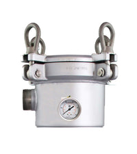 Size 3 - 75 Lpm : PBH-SGB-1-3-1.5-G : SPECTRUM INOX Bag Housing Stainless Steel Size 3 1.5" BSPT-M with Gauges 110240