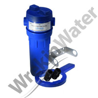 VIH10-BL 10in Water Filter Housing with 3 Way Valve in Head - WrekinWater