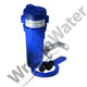 VIH10-BL 10in Water Filter Housing with 3 Way Valve in Head - WrekinWater