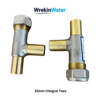 Wrekin Water 15mm or 22mm Integral Tee Set - WrekinWater