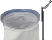 Size 4 - EBPN Nylon Mesh Premier Flared Neck - Economic  Bag 4"x14" - Single Layer/Welded Seams